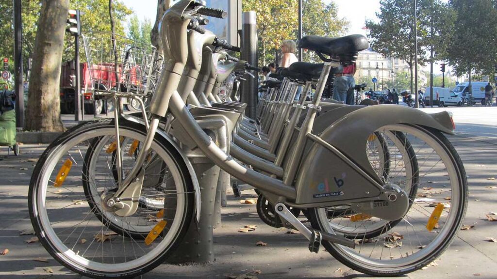 공유 자전거 Velib