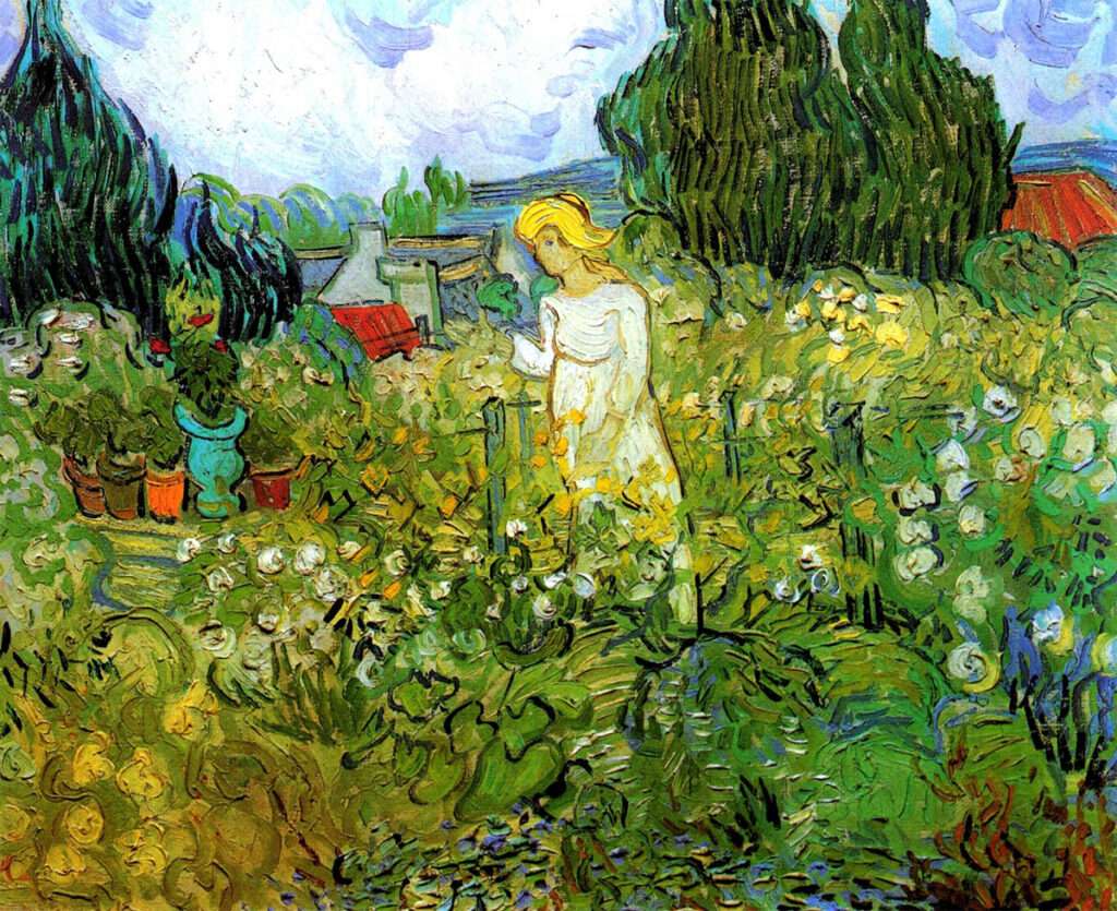 정원에 있는 가셰-고흐